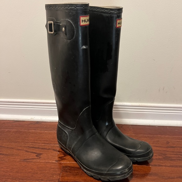 Hunter Original Tall Rain Boots - Picture 2 of 4